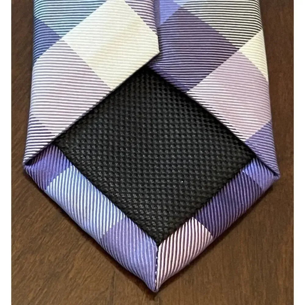Nordstrom Kids Purple 100% Silk Men’s Neck Tie Made In China